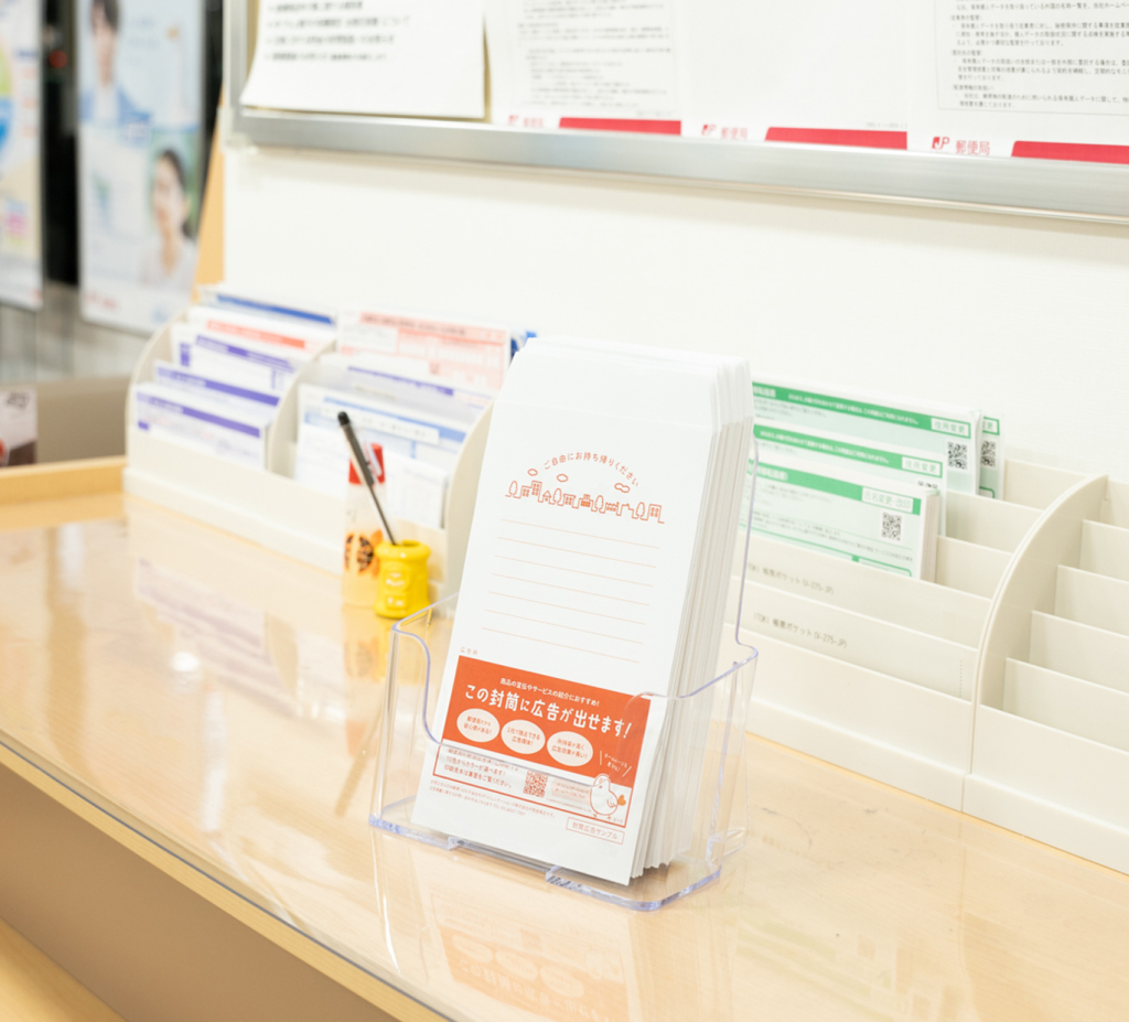 郵便局内封筒